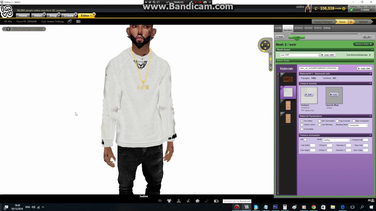 imvu mesh and texture extractor free websight